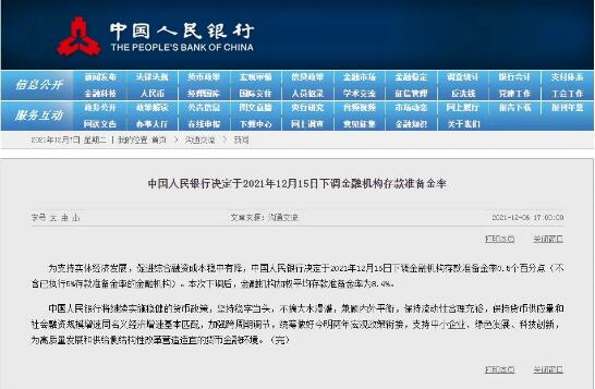 年内二次降准、房贷放松、2022年楼市回暖信号提前亮起！